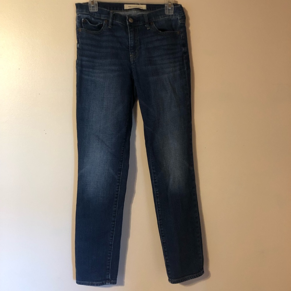 GAP real straight jeans